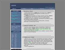 Tablet Screenshot of cabum-ex.net.br